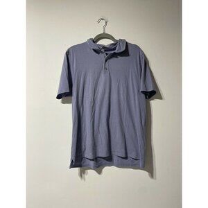 Mens Elie Tahari Periwinkle Polo Size XL 100% Cotton